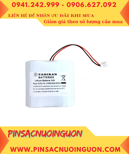 Pin S1P2-SL-2780/WK/SFI01; Pin nuôi nguồn S1P2-SL-2780/WK/SFI01 (3.6v 38000mAh)