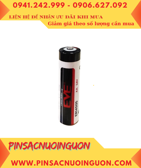 Pin ER14505 _Pin EVE ER14505; Pin nuôi nguồn EVE ER14505 lithium 3.6v AA 2600mAh chính hãng