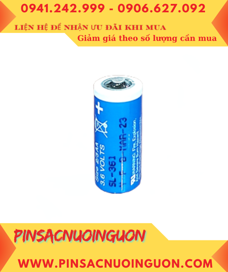Sonnecell SL-361; Pin nuôi nguồn PLC Sonnecell SL-361 lithium 3.6v 2/3AA 1600mAh /Xuất xứ ĐỨC