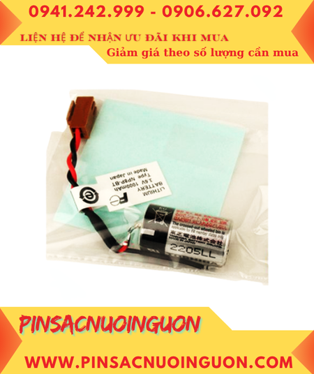 FUJI NP1PH-16; Pin nuôi nguồn FUJI NP1PH-16 lithium 3.6v 1/2AA 1000mAh _Japan