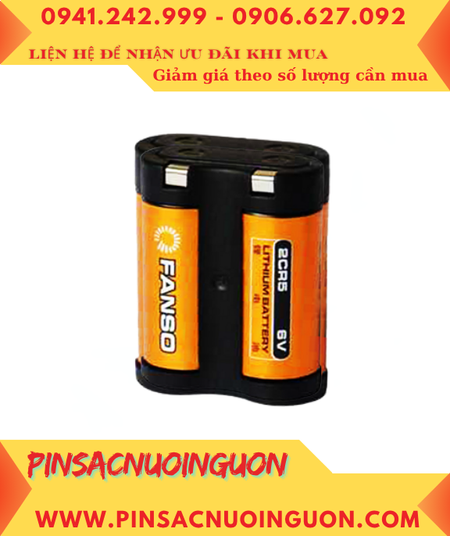 FANSO 2CR5 _Pin nuôi nguồn PLC FANSO 2CR5 lithium 6v chính hãng