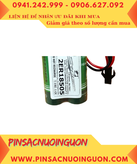Lisun 2ER18505 (2 viên ghép đôi), Pin nuôi nguồn Lisun 2ER18505 lithium 3.6v chính hãng