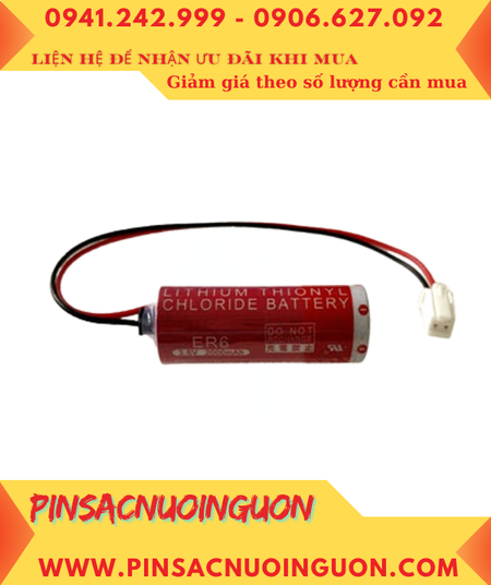 Maxell ER6BD-WK77P for YRC1000, Pin nuôi nguồn ER6BD-WK77P for YRC1000 Lithium Thionyl Chloride