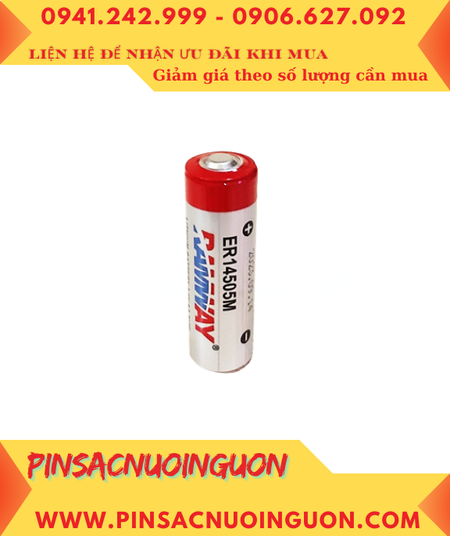 RAMWAY ER14505M; Pin nuôi nguồn RAMWAY ER14505M AA 2200mAh lithium 3.6v chính hãng