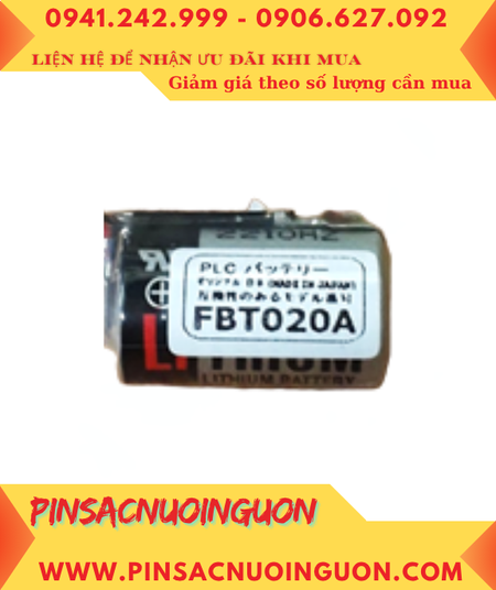 FUJI FBT020A; Pin nuôi nguồn FUJI FBT020A lithium 3.6v 1/2AA 1000mAh chính hãng _Xuất xứ Nhật