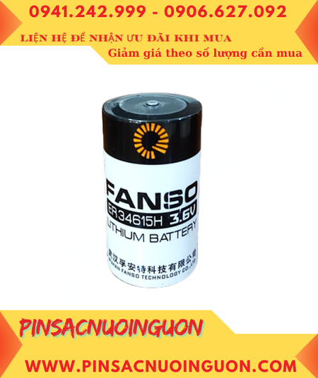 Fanso ER34615H; Pin nuôi nguồn Fanso ER34615H lithium 3.6v 20000mAh chính hãng