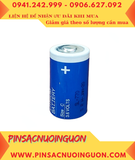 Pin SL-770; Pin Sonnecell SL-770; Pin nuôi nguồn PLC Sonnecell SL-770 lithium 3.6v C 7200mAh _Xuất xứ Đức