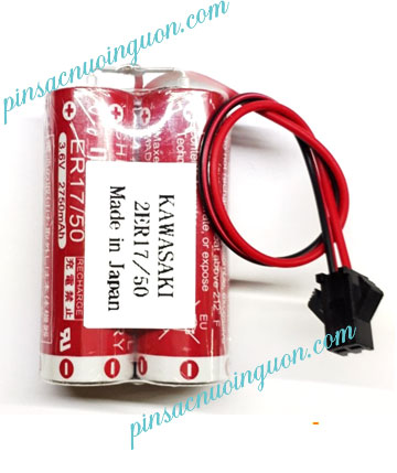 PIN MAXELL 2ER17/50, Pin nuôi nguồn PLC MAXELL 2ER17/50 lithium 3.6v 5500mAh (X.xứ Nhật)