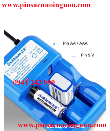 Pin D Đại - Sạc Pin Đa Năng DP-K32 Cho Pin 2A/3A/9V/D/C Doublepow Tự Ngắt1 thumb