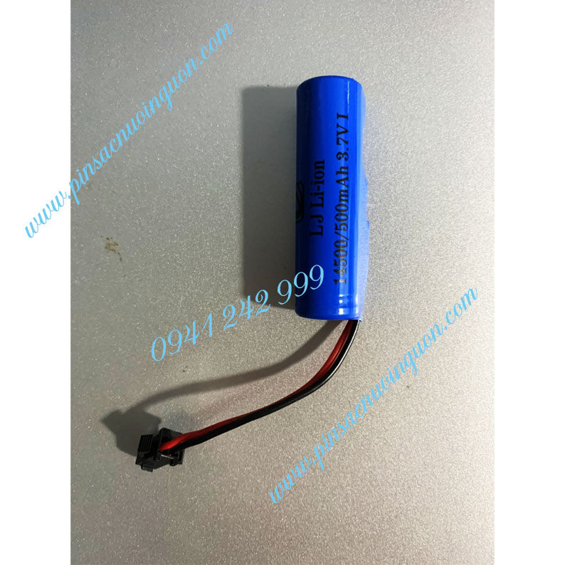 Pin Li-ion 14500-500m Ah 3.7v1 thumb