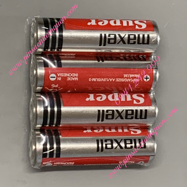COMBO 1HỘP=40viên Pin AA 1.5v Maxell R6P(AR)4P SUM-3 Super Power ACE _Giá chỉ 109.000đ/ Hộp thumb