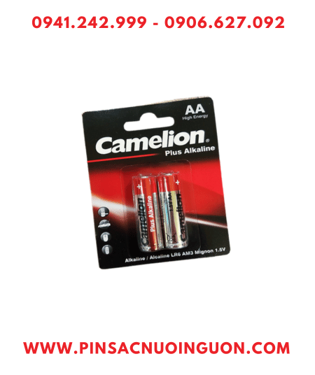 Camelion Plus LR6 AM3; Pin AA 1.5v Alkaline Camelion Plus LR6-AM3 Mignon chính hãng _Vỉ 2viên