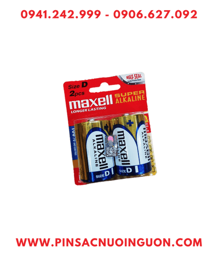 Maxell LR20(GD)2B Pin đại D 1.5v Alkaline Maxell LR20(GD)2B chính hãng /Xuất xứ Liên doanh