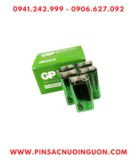 COMBO 01hộp=10viên Pin 9v GP GreenCell 1604G /6F22 Extra Super Heavy Duty _Giá chỉ 98.000/Hộp