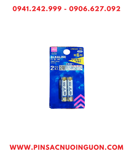 DAISO LR8D425 Pin AAAA (4A) 1.5v Alkaline DAISO LR8D425 thị trường nội địa Nhật| Vỉ 2 viên