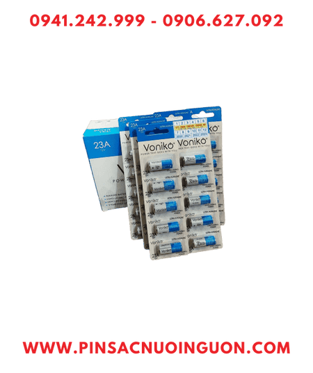 COMBO mua 01hộp=100viên Pin Remote 12v Alkaline Voniko A23 chính hãng _Giá chỉ 699.000/Hộp 100viên