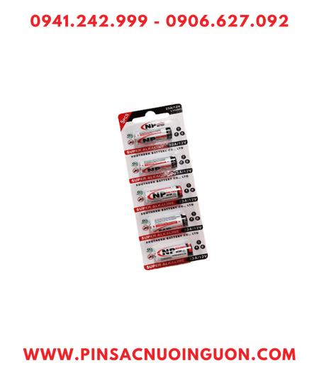 COMBO 01vỉ=5viên Pin 12v Remote điều khiển NP 23A MN23 A23 DL23 High Power _Giá chỉ 39.000/ Vỉ 5viên