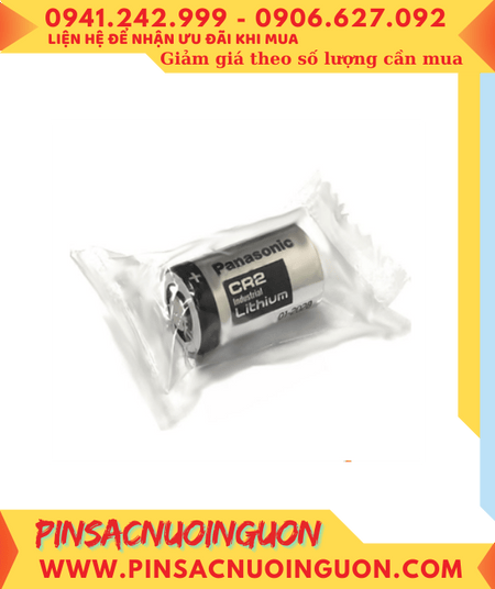Panasonic CR2; Pin 3v lithium Panasonic CR2 CR15H270 Industrial chính hãng