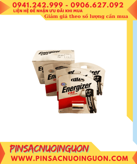 Energizer CR2 Pin CR15H27 _Pin 3v Lithium Emergizer CR2 CR15H27 chính hãng (Loại Vỉ 1viên)