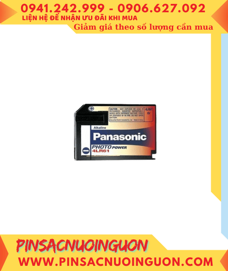 Panasonic 4LR61, J539 /Nhận Thay ruột mới Pin Panasonic 4LR61, J539