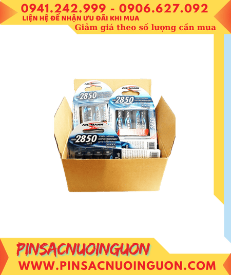 COMBO MUA 01 hộp 12vỉ (48viên) Pin sạc AA2850mAh 1.2v Ansman Mignon HR6 _ Giá chỉ 3.899.000đ/Hộp