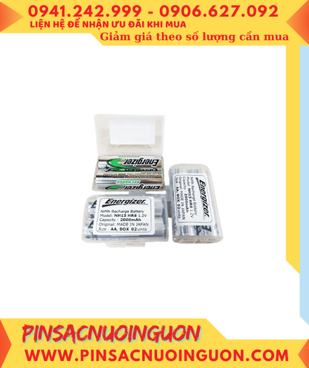 Energizer NH15-PPRP2; Pin sạc AA 1.2v Energizer NH15-PPRP2 AA2000mAh /Xuất xứ NHẬT (Hộp 2viên)