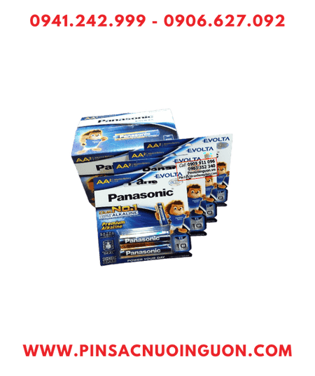 COMBO 01 HỘP 12vỉ (= 24viên) Pin AA 1.5v Panasonic Evolta LR6EG/2B _Giá chỉ 479.000/Hộp