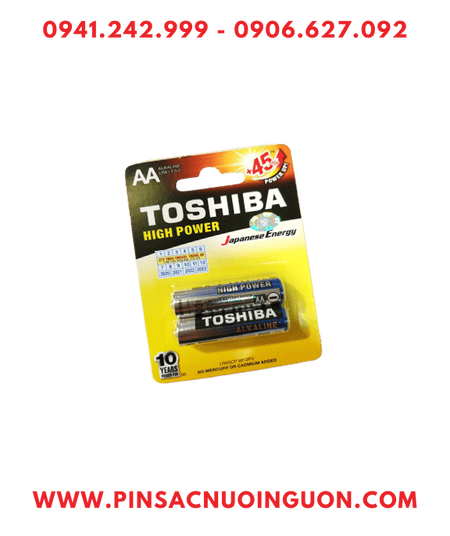 Toshiba LR6GCP BP-2PV; Pin AA 1.5v Alkaline Toshiba LR6GCP BP-2PV chính hãng /Loại vỉ 2viên