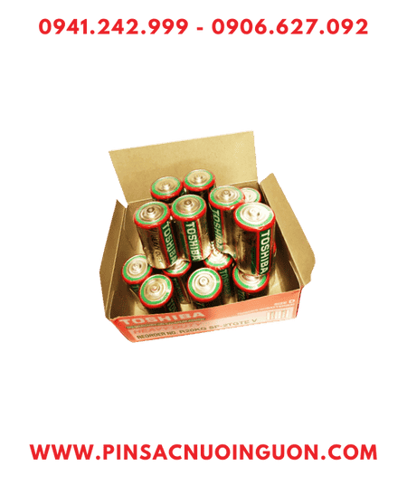 COMBO 1HỘP 20viên Pin đại D 1.5v Toshiba R20KG SP-2TGTE-V chính hãng _Giá chỉ 246.000đ/ HỘP 20viên