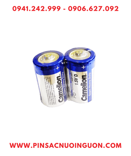 Camelion R20P/2S UM1; Pin R20P/2S UM1; Pin đại D 1.5v Camelion R20P/2S chính hãng /Gói 2viên