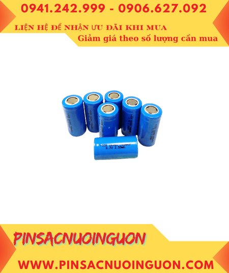 ICR16340-700mAh; Pin sạc 3.7vLithium ICR16340 700mAh (Pin sạc CR123A lithium 3.7v ) | HÀNG CÓ SẲN