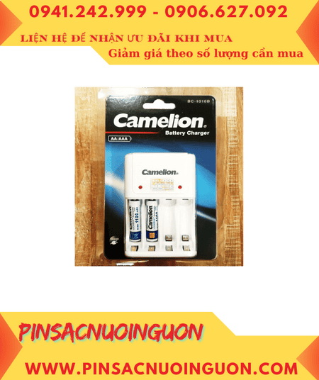 Camelion BC1010B, Bộ sạc kèm sẳn 2 pin sạc Camelion NH-AAA1100LBP2 Lockbox 1.2v