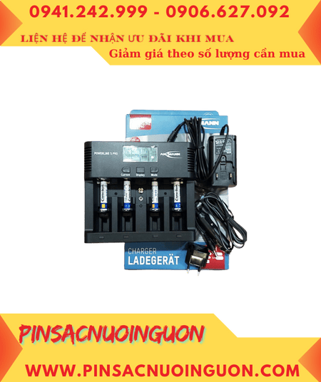 Ansman Powerline 5Pro, Bộ sạc pin 5 Pin -kèm sẳn 4 pin sạc Camelion NH-AAA1100LBP2 LOCKBOX