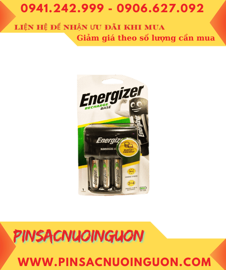 Energizer CHVC4; Bộ sạc pin AAA Energizer CHVC4 (4-AA700mAh), kèm 4 pin sạc Energizer AAA700mAh 1.2v