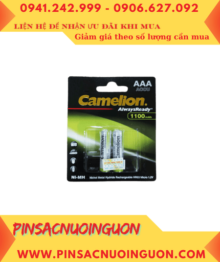 Camelion NH-AAA1100ARBP2, Pin sạc thế hệ mới Camelion AlwaysReady NH-AAA1100ARBP2 1.2V
