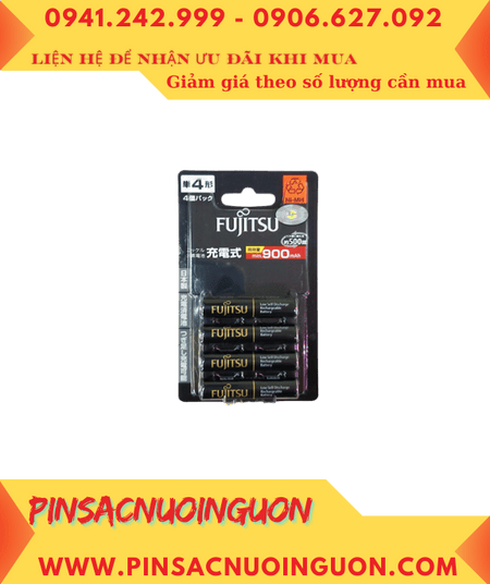 Fujitsu HR-4UTHC(4B), Pin sạc 1.2v AAA900mAh Fujitsu HR-4UTHC(4B) /Xuất xứ NHẬT (Vỉ 4viên)