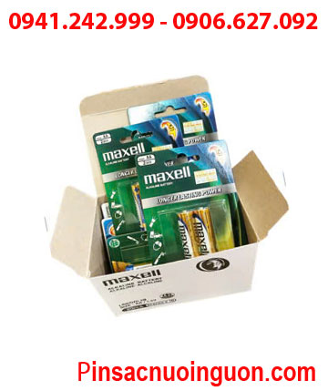 COMBO MUA 01 HỘP 10vỉ Pin AA 1.5v Alkaline Maxell LR6(GD)2B _Giá 149.000đ/Hộp 10vỉ (MẪU MỚI)