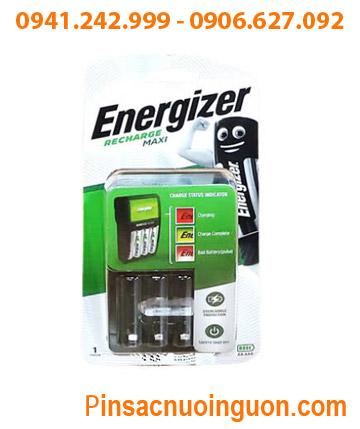 Máy sạc pin Energizer CHVCM4_Sạc được 1,2,3,4 pin AA-AAA _tự ngắt điện khi pin sạc đầy _Mẫu mới