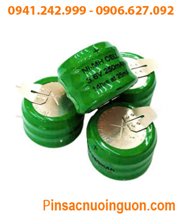 Pin sạc (3/V250H; Pin sạc NiMh 3.6v-250mAh(3/V250H); Pin nuôi nguồn PLC 3.6v-250mAh(3/V250H)