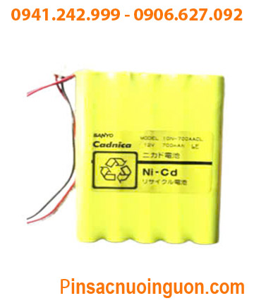 Pin nuôi nguồn SANYO 10N-700ACCL 12V 700mAh (12vAA700mAh|| ĐANG CÒN HÀNG