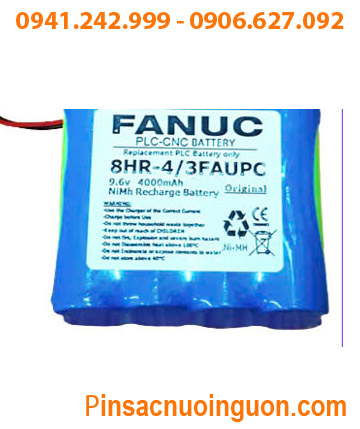 Pin nuôi nguồn 8HR-4/3FAUPC, Pin sạc NiMh 8HR-4/3FAUPC (NiMh 9.6v 4000mAh) chính hãng