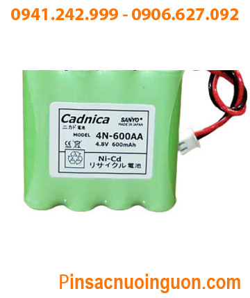 Cadnica 4N-600AA, Pin nuôi nguồn Yamaha 4N-600AA (4.8v-600mAh) chính hãng /Xuất xứ NHẬT
