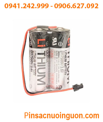 Toshiba 2ER17500; Pin nuôi nguồn Toshiba 2ER17500 3.6v 5400mAh (2viên ghép đôi) _Xuất xứ Nhật