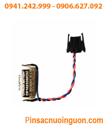 Sanyo CR14250SE (Zắc Allen); Pin nuôi nguồn Sanyo CR14250SE lithium 3v 1/2AA 850mAh, Xuất xứ NHẬT