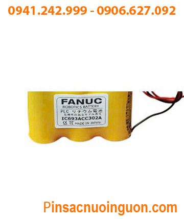Fanuc IC693ACC302B; Pin nuôi nguồn GE FANUC IC693ACC302b lithium 3v 15000mAh, Xuất xứ NHẬT