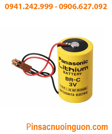 Panasonic BR-C (Zắc JEA); Pin nuôi nguồn Panasonic BR-C lithium 3v 5000mAh chính hãng, X.xứ NHẬT
