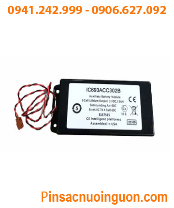 FANUC-IC693ACC302A; Pin nuôi nguồn CNC FANUC-IC693ACC302A lithium 3v 15000mAh, Xuất xứ NHẬT