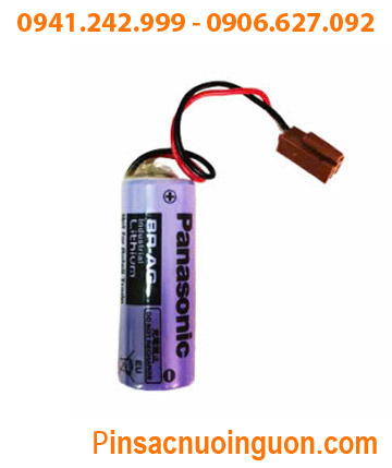 Panasonic BR-AG (Zắc JEA); Pin nuôi nguồn PLC Panasonic BR-AG lithium 3v 2200mAh, Xuất xứ NHẬT