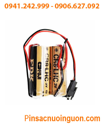 FUJI CR8.LHC ; Pin nuôi nguồn FUJI CR8.LHC lithium 3v 6000mAh (2 viên ghép đôi), Xuất xứ NHẬT