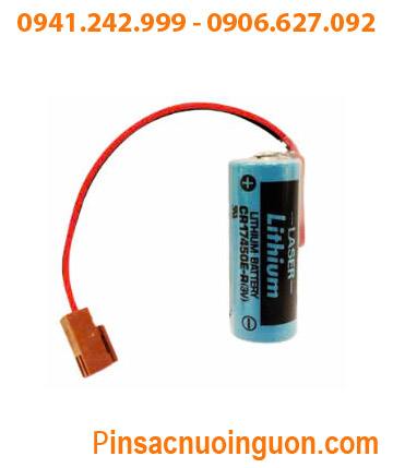 FDK CR17450E-R, Pin nuôi nguồn PLC FDK CR17450E-R lithium 3v 2400mAh chính hãng, Xuất xứ Nhật